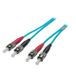 EFB Elektronik O7013.0,5 InfiniBand und Glasfaserkabel 0,5 m ST Türkis