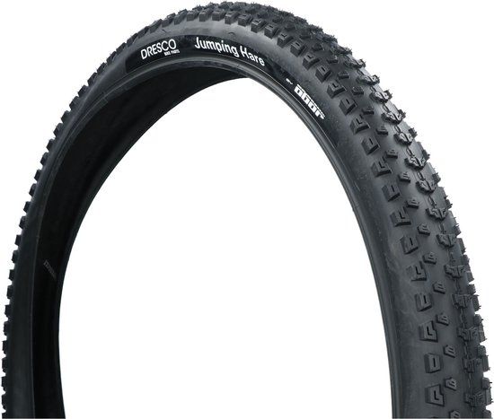 Dresco Buitenband Jumping Hare - Bandenmaat 26 x 2.10 – ETRTO maat 54-559 - Zwart