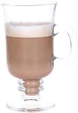 Merkloos Irish Coffee glas - 230 ml - Glas - Transparant - Met oor