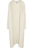 Urban Classics Hooded Feather Cardigan - Creme - 4XL