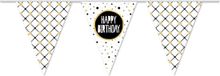 Haza Witbaard Haza Vlaggenlijn Happy Birthday Fesive Gold Collection