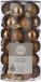 House of Seasons Kleine kunststof kerstballen pakket - 60x stuks - licht koper - Dia 3 cm