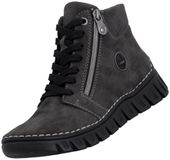 Rieker dames enkellaarsjes 57502-45 grijs