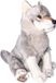 Wild Republic Wolf Knuffel - pluche - 38 cm - grijs