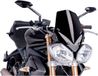 Puig Carenabris New Generation Sport Triumph Speed Triple & Street Triple/R Windsreen Zwart
