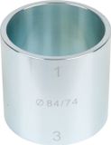 KS Tools Druckhülse, Innen-Ø 74mm, Außen-Ø 84mm 700.1800-01