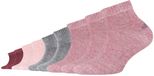 s.Oliver Korte Sokken 9-Pack Heather Rose