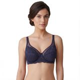 Selene Mariluz Damesbeha met baleinen, Navy Blauw, 110C