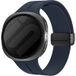 Strap-it Samsung Bracelet silicone avec boucle Samsung Galaxy Watch 8 Classic (bleu foncé)