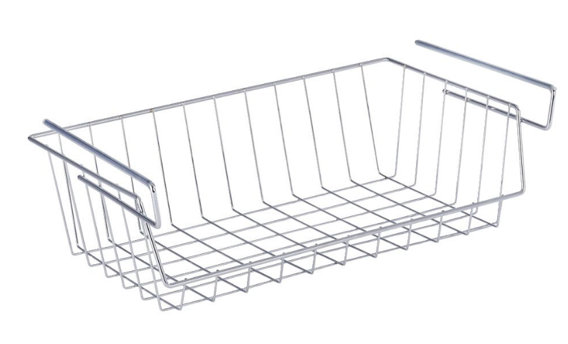 WENKO Shelf Hanging Basket - Metallic