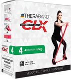 TheraBand CLX 22m Dispenser - medium rood