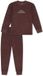 SCHIESSER Pyjama lang Effen Cacaobruin Katoen/Polyester Jongens 116