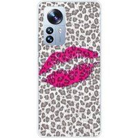 Xiaomi Bedrukt siliconen hoesje compatibel met Mi 12 Pro baiser leopard