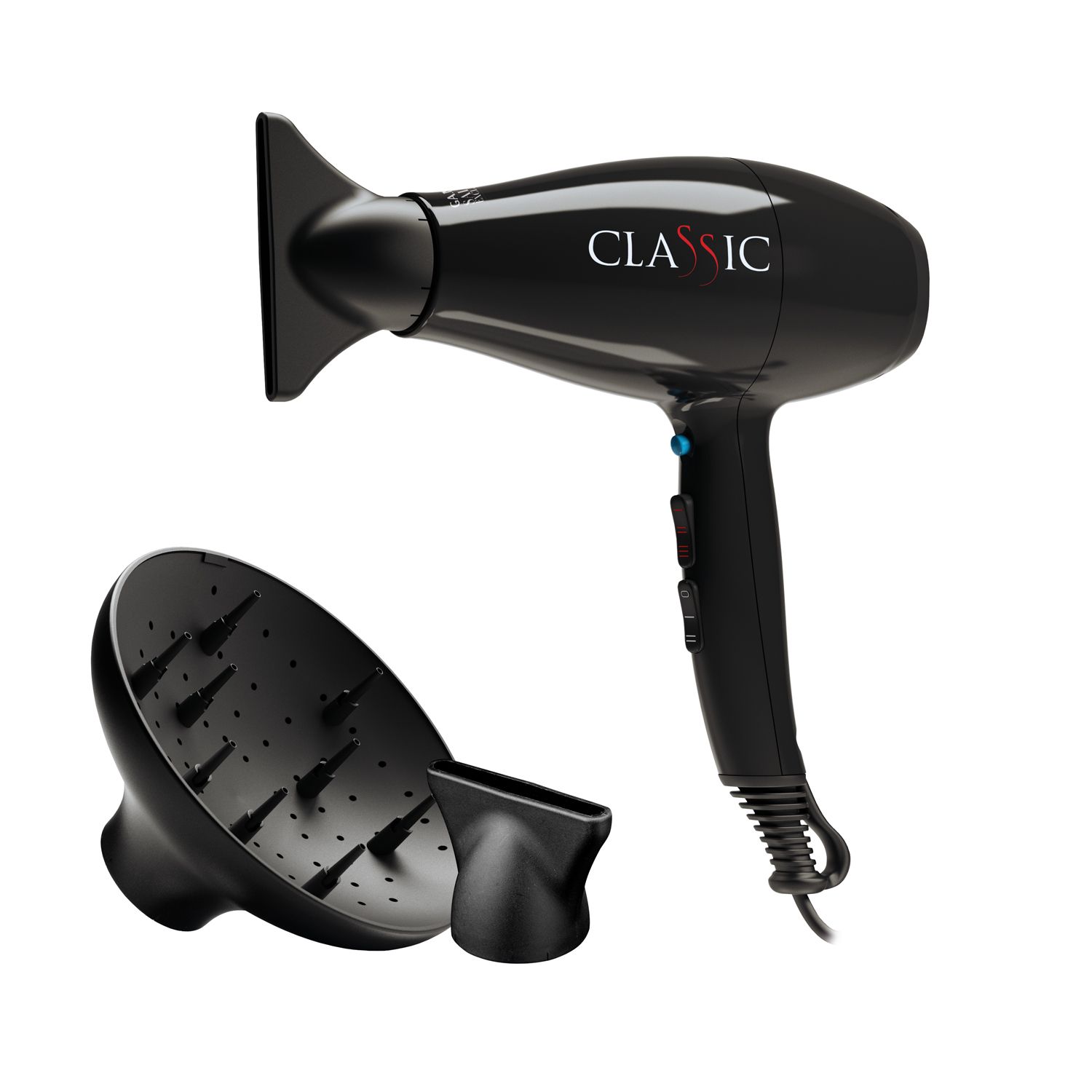 GA.MA Classic Hair Dryer - 2200W - Black