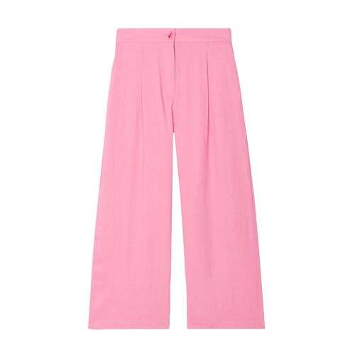 Cache Cache Cache Cache cropped wide leg pantalon roze