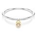 Swarovski Idyllia armband, Verschillende slijpvormen, Hart, Roze, Gemengde metaalafwerking