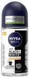 Nivea Men Black & White Invisible Ultimate Impact Anti-Transpirant 72H Roll-On 50 ml