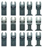 Merkloos 15-delige Multitool Bladen Set met Lange Levensduur