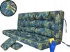 PillowPrim Coussin de jardin 120x105cm pour banc à bascule, imperméable avec coussins gratuits