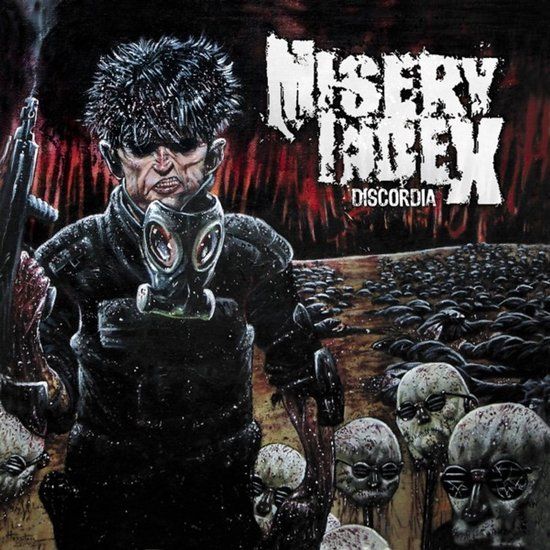 Discordia Misery Index Discordia LP Grey Limited Edition