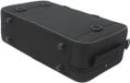 Allecta Grande valise de clarinette noire en tissu Oxford avec doublure en mousse