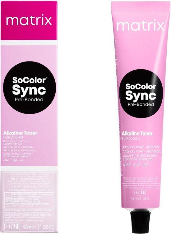 Matrix SoColor Sync 7MR Midden Blond Mocha Red - 90ml