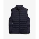 Superdry - Gewatteerde Fuji Lite bodywarmer - Heren - Gilets - Eclipse Navy - XXXL