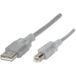 Renkforce RF-4538144 Câble USB USB 2.0 1,8 m USB A USB B Transparent