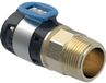 Geberit FlowFit puntstuk BU siliciumbrons d20-R3/4