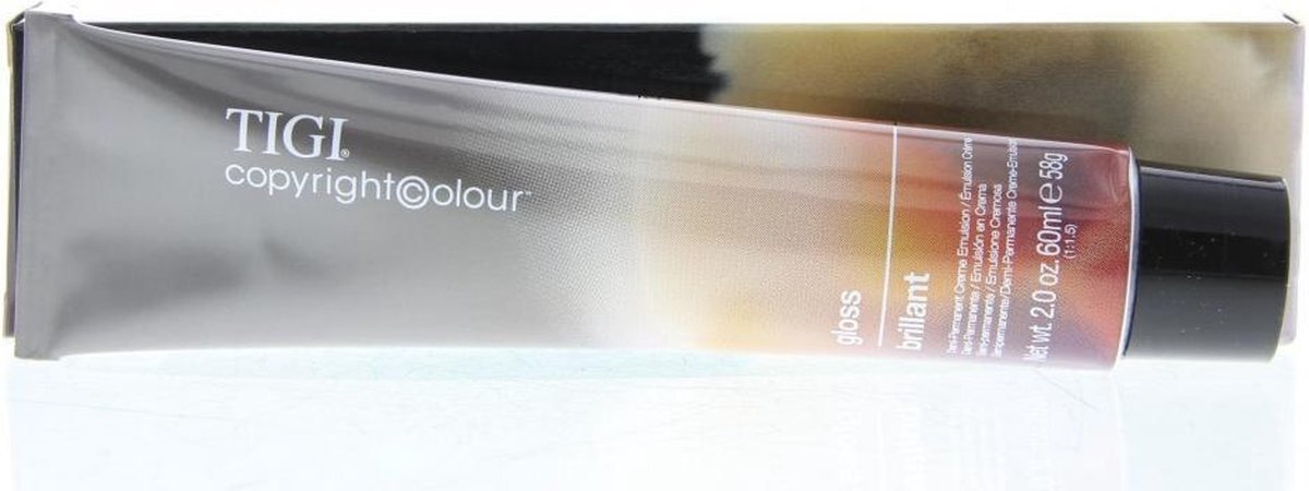 Tigi Copyright Colour Gloss Demi-permanent Creme Emulsion Haarverf 5/38 5ga 60ml