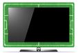 KANGURU iDesign Goal TV Frame 32" Forex, meerkleurig