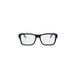 Bvlgari Bv50051i Lunettes de vue homme noir rectangulaires 55mm