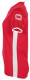 Stanno Pride Shirt Dames - Rood/Wit - Maat L