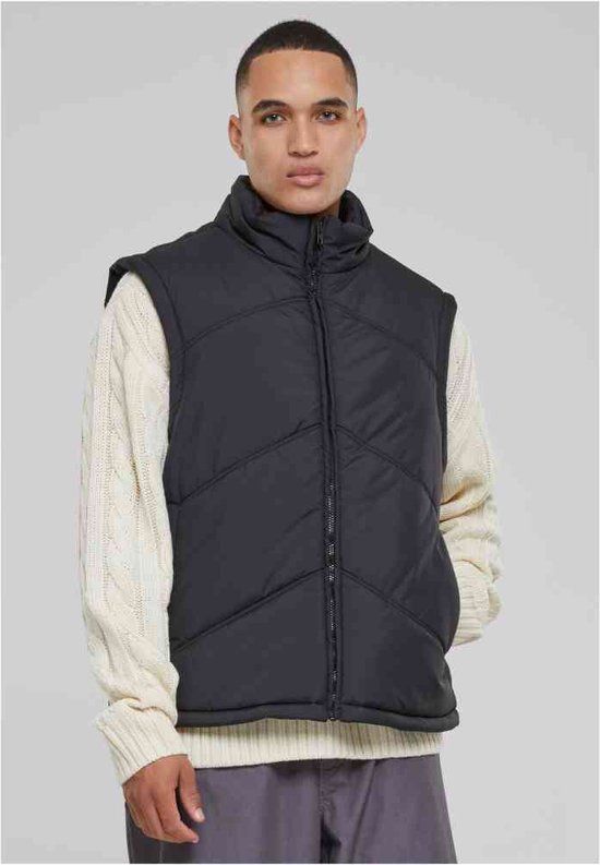 Urban Classics Arrow Puffer Vest - Zwart - Maat M - Heren