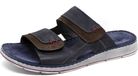 Rohde Heren Slipper - 5984-51 Blauw/Bruin - Maat 43