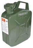 Jerrycan Jerrycan 5 l – metalen jerrycan – penvergrendeling – binnenbehandeling roestvrij – VN-norm voor het transport van gevaarlijke materialen