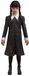 Chaks Wednesday Addams-jurk voor dames, zwarte gothic-look