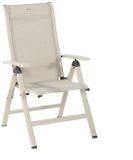 Hartman Alice Tuinstoel - Verstelbaar - Zand/Beige - Aluminium/Textyleen