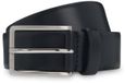 BOSS Leren riem Erman-L Sz35 Leather Belt W100 Navy donkerblauw
