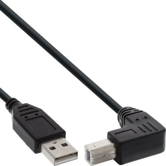 Goobay USB 2.0 A Male naar USB 2.0 B Male Kabel - 3m - Zwart - 10 stuks