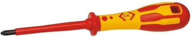 C.K Dextro T49142-1 VDE Tournevis cruciforme PH 1 Longueur de la pointe : 80 mm DIN ISO 8764, DIN EN 60900
