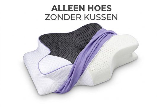 Quincs Kussensloop - kussenovertrek - Kussen Hoes voor antisnurk kusssen - Niet geschikt voor andere kussens