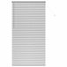 VidaXL Venetiaanse jaloezie zilver 130 x 125 cm 25 mm Aluminium