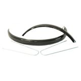 Amigo Spatbord set hybride staal 26 inch zwart