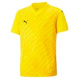 Puma Team Ultimate Shirt Korte Mouw Kinderen - Cyber Yellow