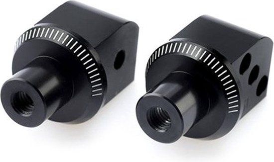 Puig 6351 Passenger Kawasaki Zx-10r 04 Voetsteunadapters Zwart