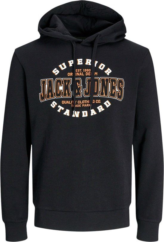 JACK&JONES JJELOGO SWEAT HOOD 2 COL 24/25 NOOS Men's Sweater - Size M