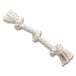 JACK AND VANILLA, Natuurlijk jute touw met 3 knopen voor interactieve spellen, licht en duurzaam, ideaal voor kleine en middelgrote rassen, 30 cm, natuurlijke kleur, model Revive Toys