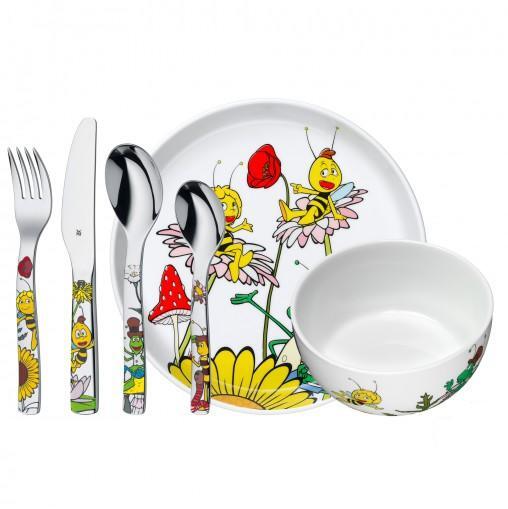 WMF Child's set 6-pcs. Biene Maja wit