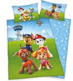 HERDING Paw Patrol dekbedovertrek set 160x210 cm, kussensloop 65x100 cm, katoen, meerkleurig